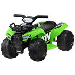 ATV electric pentru copii, baterii 12V/ 4,5 Ah, Verde, Jokomisiada