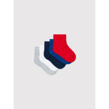 OVS Set de 5 perechi de șosete lungi pentru copii 1437865 Blue/Red 223