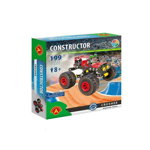 Set constructie 199 piese metalice Constructor Crusher Monster Truck, Alexander, Alexander Toys