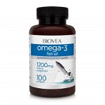 Biovea Omega 3, ulei de peste, 1200 mg, 100 capsule, Biovea