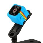 Mini Micro Camera Albastra Sport si Auto Smart Techstar® SQ11 cu Nightvision 12MP, 