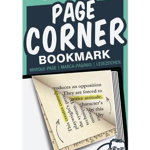 Page Corners - Book Geeks - Green