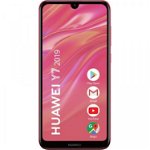 Telefon mobil Huawei Y7 2019, Dual SIM, 32GB, 4G, Coral Red, Huawei