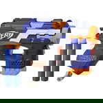Blaster Nerf MicroShots Zombie Strike Hammershot cu 2 Proectile