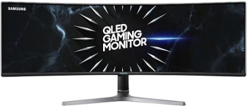 Monitor Gaming curbat OLED SAMSUNG Odyssey G9 G95C LS49CG950EUXEN, 49", Dual UHD, 240Hz, AMD FreeSync Premium Pro, HDR1000, negru