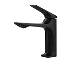 Baterie Lavoar BiXXBi Bath X, Cupru, Aerator Newport, Cartus Ceramic, Premium, Design Modern, Negru, BiXXBi
