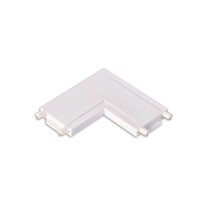 Conector in L Klausen Track Light KL182019, 90 de grade, pentru sina magnetica, 48 V DC, IP20, alb