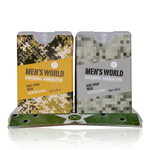 Spray corp, 25g body mist MEN'S WORLD, 2 camouflage designs assorted, fragrance: Oak & Amber