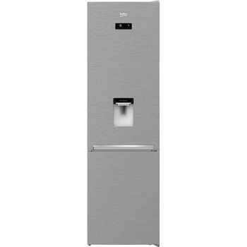 Combina frigorifica Beko RCNA406E40DZXBN, 362 l, NeoFrost, HarvestFresh, EverFresh+, Display touch, 203 cm, E, argintiu