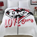 Patura Mickey & Minnie Love Story 220x240 cm, TAC