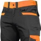 Pantaloni de avertizare negru-portocaliu 2XL (L4051205), Lahti Pro