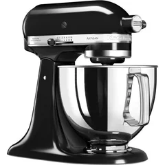 Mixer cu bol 4.8L, Artisan, Model 185, Onyx Black - KitchenAid, KitchenAid