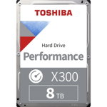 Hard disk Toshiba X300 Performance 8TB SATA 7200RPM 256MB 3.5inch Bulk