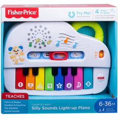 Jucarie bebelusi Fisher Price - Laugh&Learn, Pianul interactiv, lb. romana
