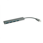 HUB ultra slim USB 3.2 Gen 1-C la 4 x USB-A, Roline 14.02.5052