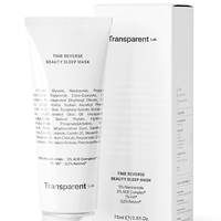 Masca de noapte anti-aging cu Niacinamide si Retinol, 75 ml, Transparent Lab