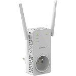 Netgear AC1200 WiFi Range Extender 802.11ac passthru Wall-plug Ext.Ant (EX6130), Netgear