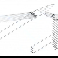 Uscator rufe metalic Easy Vanora Home, 16 m