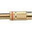 Mufa RCA metal auriu rosu,