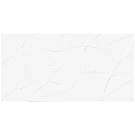 Faianta baie rectificata White Star, alb, lucios, uni, 60 x 30 cm, Arabesque