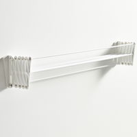 Uscator de rufe Artweger Smart 80 cm, montare pe perete, alb