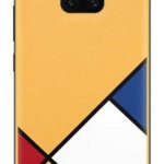 Husa Huawei Mate 20 PRO Abstract Art Theme Case Yellow