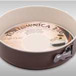 Forma tort 24cm, baza detasabila, invelis non-stick Caffe Creme, SNB