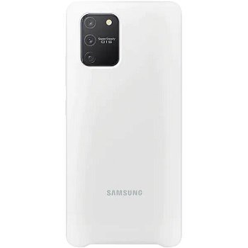 Husa Cover Silicone Samsung pentru Samsung Galaxy S10 Lite White