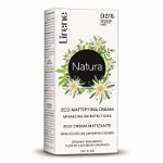 Crema de zi Lirene Natura, cu efect de hidratare, cu extract de floare de colt, Lirene Natura