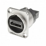 Conector HDMI-A mama tip D montare masa/panou, HICON HI-HDHD-FFDN, HICON