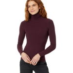 Imbracaminte Femei Prana Foundation Rib Turtleneck Mulberry Heather, Prana