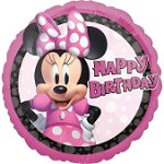 Balon folie Minnie Mouse Happy Birthday Forever 43 cm, Balloon4Party