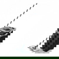 Set curatenie Vanora Master Clean, mop plat, 7L (Negru), Vanora