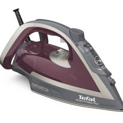 Fier de calcat Tefal Smart Protect Plus FV6870E0, 2800 W, talpa Durilium AirGlide, jet de abur 260 g/ min, oprire automata, functie anti-cal Fier de calcat Tefal Smart Protect Plus FV6870E0, 2800 W, talpa Durilium AirGlide, jet de abur 260 g/ min, oprire automata, functie anti-cal