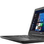 Laptop DELL, PRECISION 3530, i5-8400H, 2.50 GHz, HDD: 512 GB SSD, RAM: 16 GB, video: Intel HD Graphics 630, nVIDIA Quadro P600, webcam
