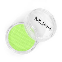 Fard colorat pe baza de apa MUAH Hype, Neon Green, 3 g