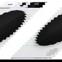 Gorenje Uscator de rufe Gorenje DHNA93, 9 kg, clasa A+++, pompa de caldura, 15 programe, Alb, Gorenje