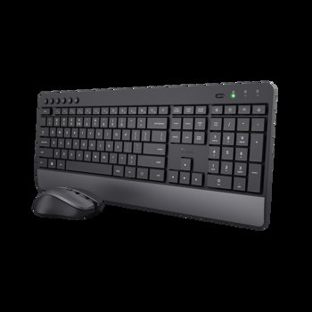 Kit tastatura si mouse Trezo Black, Trust