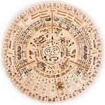Puzzle 3D din lemn calendar Mayan, Wood Trick