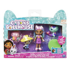 Set 4 figurine Gabby's Dollhouse, Gabby si prietenii ei, Gabby's Dollhouse