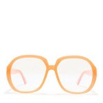 Ochelari Femei The Book Club Chasm Hosiery 58mm Round Reading Glasses Peach