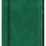 Protectie Book Cover Lemontti Leather Case Magnetic EDA00519806C pentru Huawei P30 Lite (Verde)