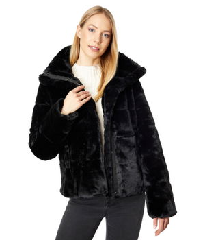 Imbracaminte Femei NVLT Short Bunny Puffer Black, NVLT
