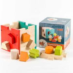 Cub Montessori cu forme si culori - Egmont Toys