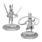 Miniaturi Nepictate D&D Nolzur's Marvelous - Harengon Rogues, D&D