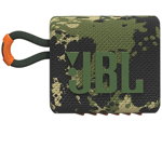 Boxa Portabila Bluetooth JBL GO 3, 4.2W, Pro Sound, Waterproof, Kaki JBLGO3SQUAD