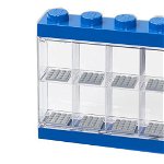 Cutie albastra pentru 8 minifigurine LEGO 40650005, 