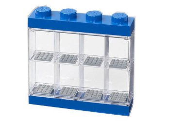 Cutie albastra pentru 8 minifigurine LEGO