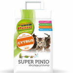 Asternut pentru pisici Super Pinio, Cytrus, 7l