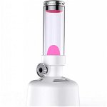 Lampa cu difuzor LED cu aromoterapie Bluedio, Bluetooth, plastic, alb